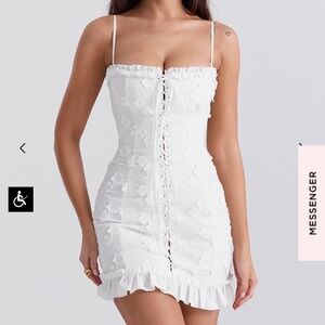 House of CB White Mini Dress